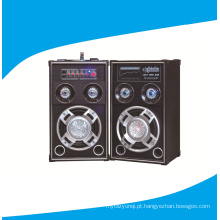 8 polegadas 2.0 Powered DJ Speaker com Disco Light 6006